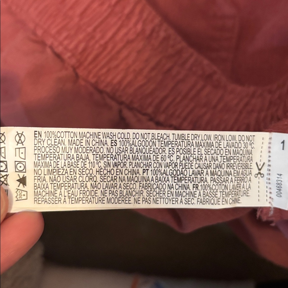 Women's Corduroy Pants in Rose - Picture 15 of 15